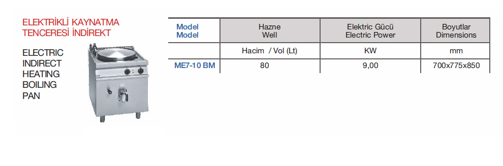 Elektrikli Kaynatma Tenceresi Indirekt Ekol Mutfak